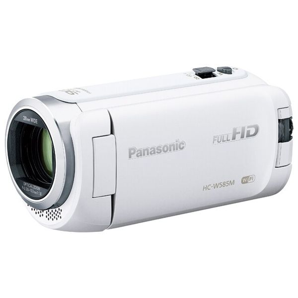 【中古】【１年引き請ける】【新品級】Panasonic HC-W585M-W 白いこと