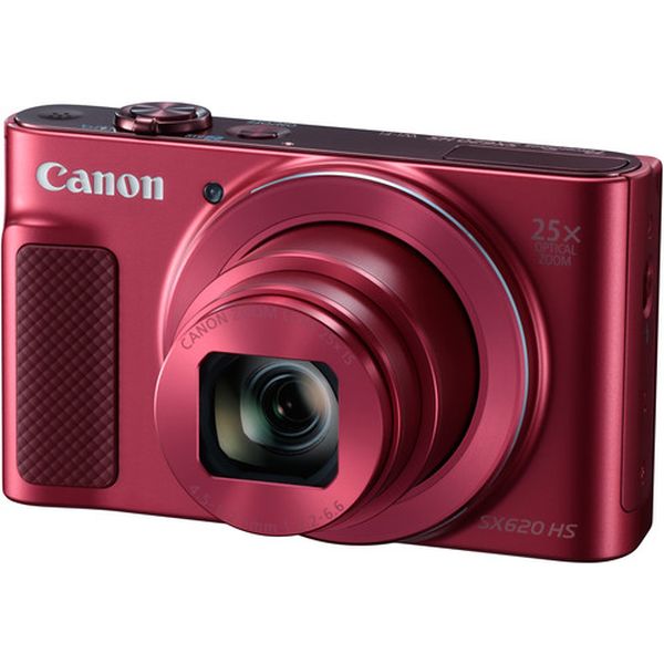 【中古】【１年引き受ける】【美品】Canon PowerShot SX620 HS 赤いこと