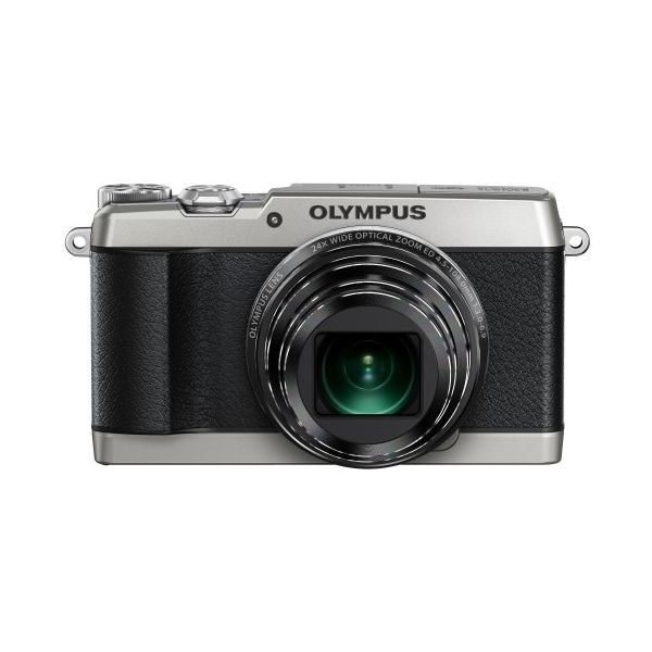 【中古】【１年引き請ける】【美品】OLYMPUS STYLUS SH-1 しろがね色