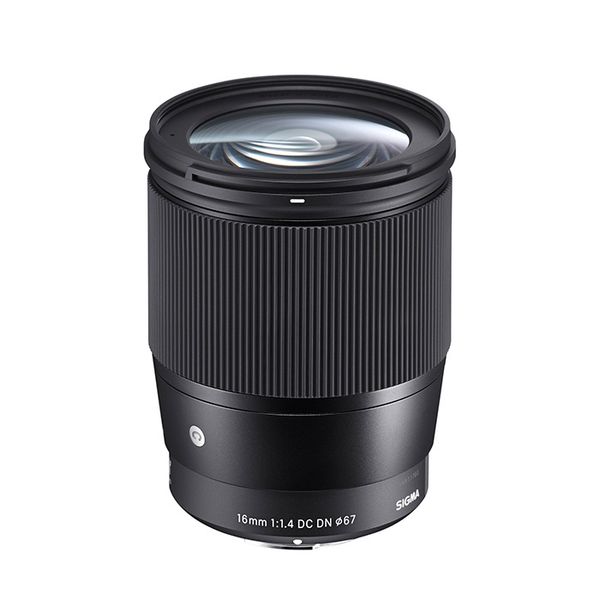【中古】【１年引き受ける】【美品】SIGMA Contemporary 16粍 F1.4 DC DN (ソニーE用)