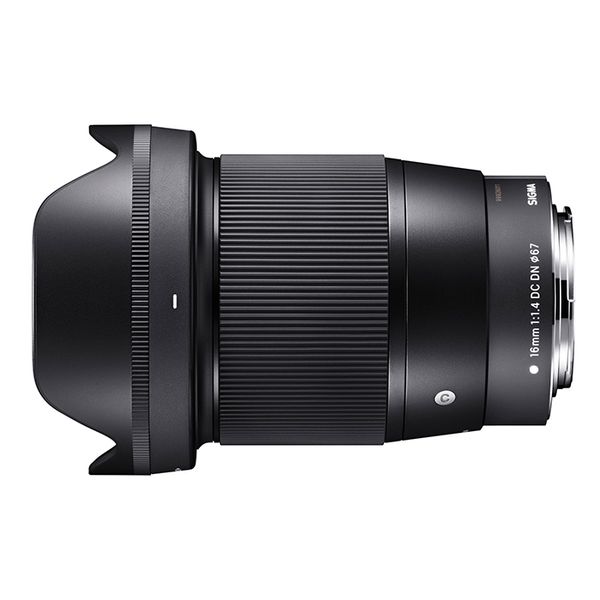 【中古】【１年引き請ける】【美品】SIGMA Contemporary 16粍 F1.4 DC DN (キヤノンEF-M用) TV・オーディオ・カメラ-カメラ・ビデオカメラ・光学機器-カメラ用交換レンズ