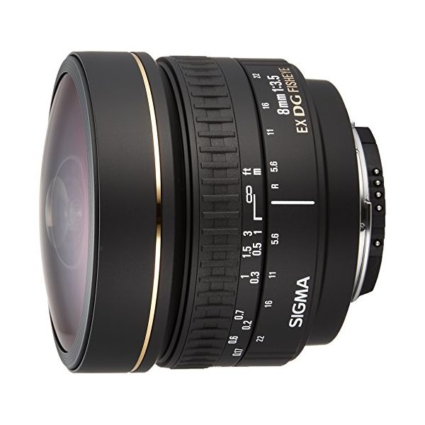 【中古】【１年保証】【美品】SIGMA 8mm F3.5 EX DG CIRCULAR FISHEYE (ニコンF用)｜Premier Camera -プレミアカメラ-