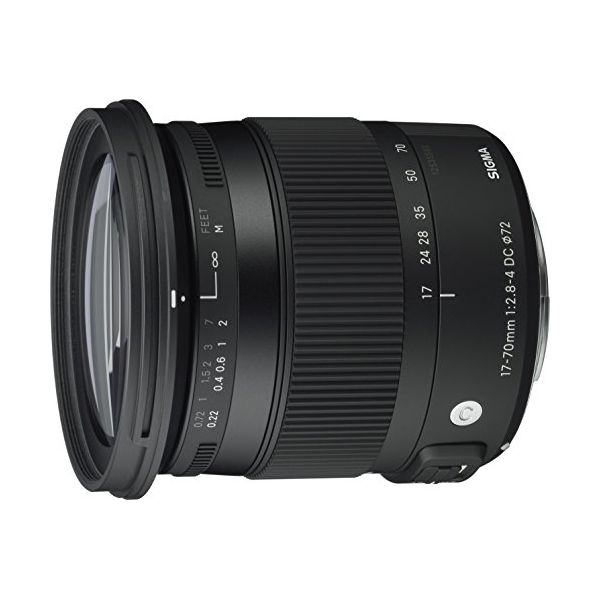 【中古】【１年保証】【美品】SIGMA Contemporary 17-70mm F2.8-4 DC MACRO OS HSM (ニコンF用)