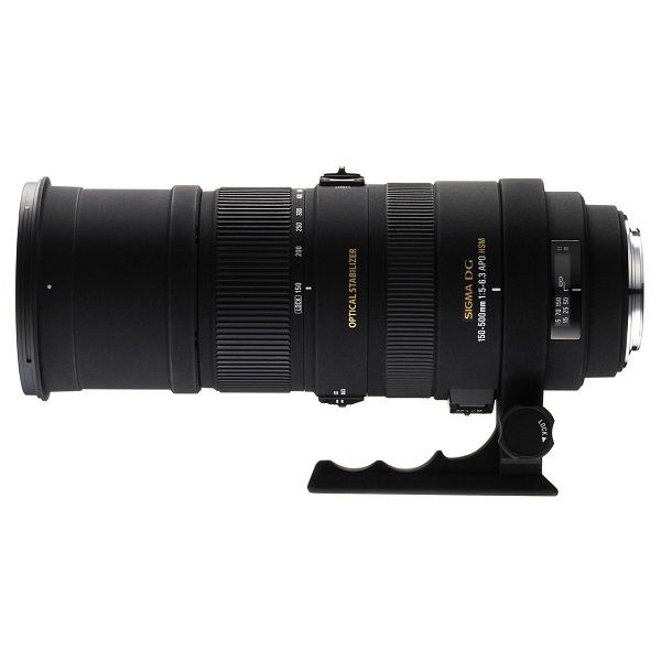 【中古】【１年引きうける】【美品】SIGMA APO 150-500粍 F5-6.3 DG os HSM (キヤノンEF用)