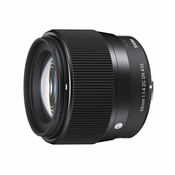 【中古】【１年引きうける】【美品】SIGMA Contemporary 56粍 F1.4 DC DN (ソニーE用) TV・オーディオ・カメラ-カメラ用交換レンズ