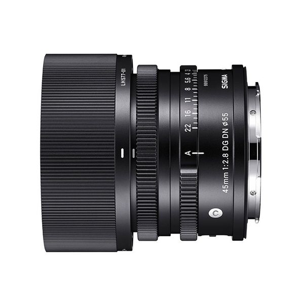 【中古】【１年引き受ける】【美品】SIGMA Contemporary 45粍 F2.8 DG DN (ソニーE用/フルサイズ相応う)