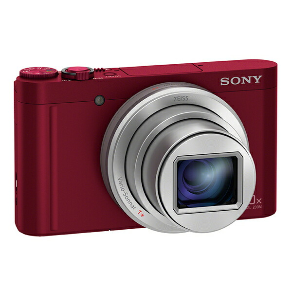 【中古】【１年引きうける】【美品】SONY Cyber-shot DSC-WX500 赤いこと