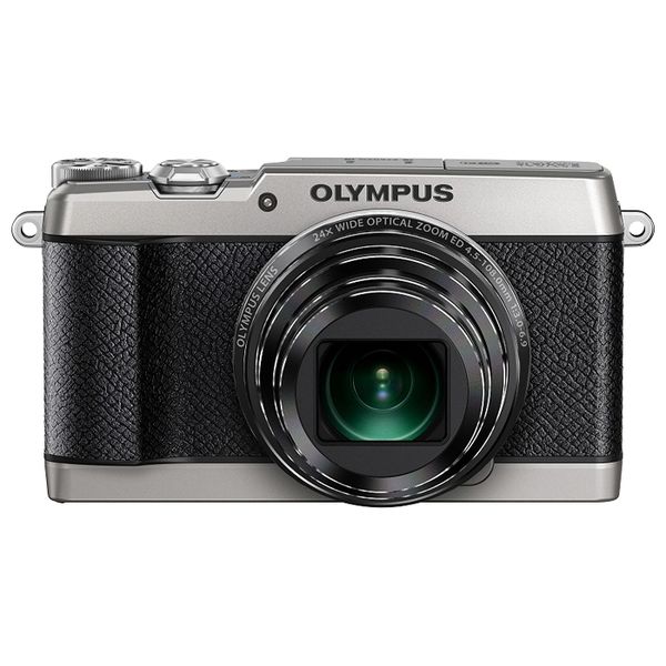 【中古】【１年引きうける】【美品】OLYMPUS STYLUS SH-2 しろがね色