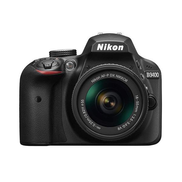【中古】【１年保証】【美品】Nikon D3400 18-55mm VR レンズキット ブラック