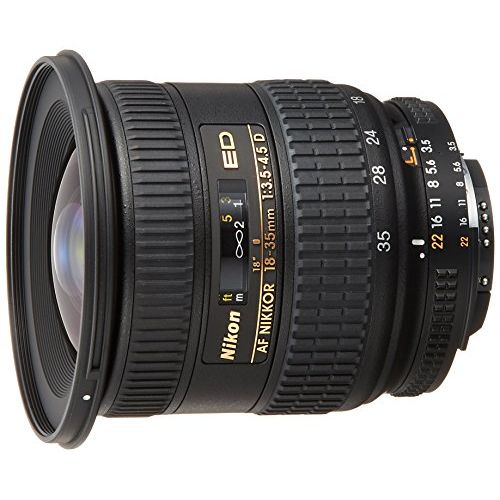 【中古】【１年引き請ける】【美品】Nikon 人工知能学 AF Zoom-Nikkor 18-35粍 F3.5-4.5D IF-ED (D印字機)
