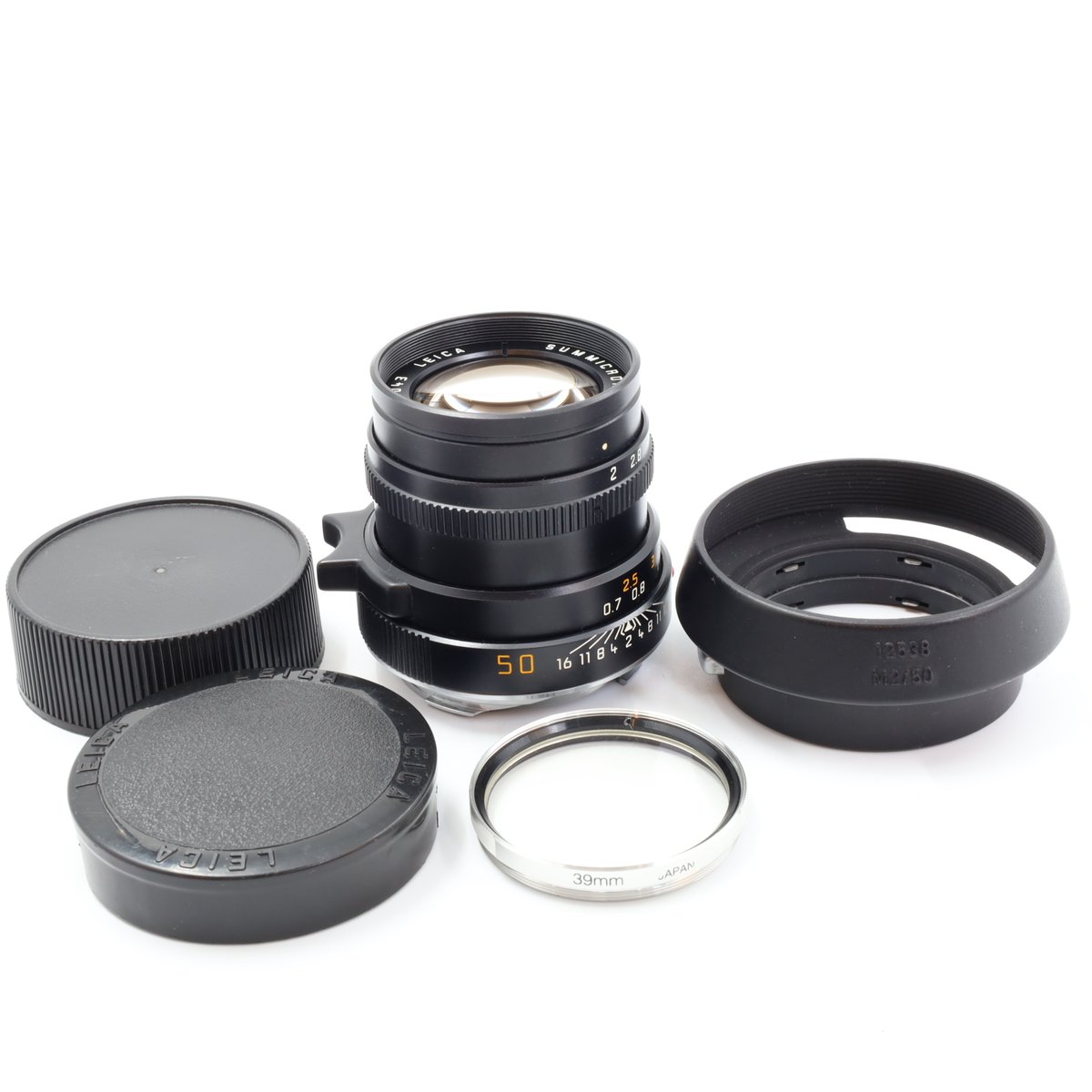 【中古】【１年引き請ける】【良品】Leica Summicron-M (ズミクロン) 50粍 F2 3rd (第3時人) 黒いこと [11819]