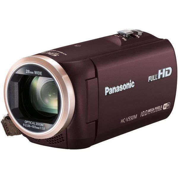 【中古】【1年保証】【美品】Panasonic HC-V550M ブラウン