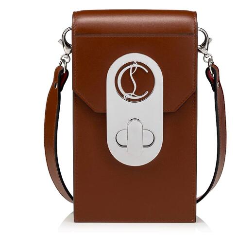 日本未発売色 【持ちはこぶ電話を掛ける入れ】クリスチャン ルブタン エリザ NUDE7 Christian Louboutin Elisa Phone Pouch NUDE 7