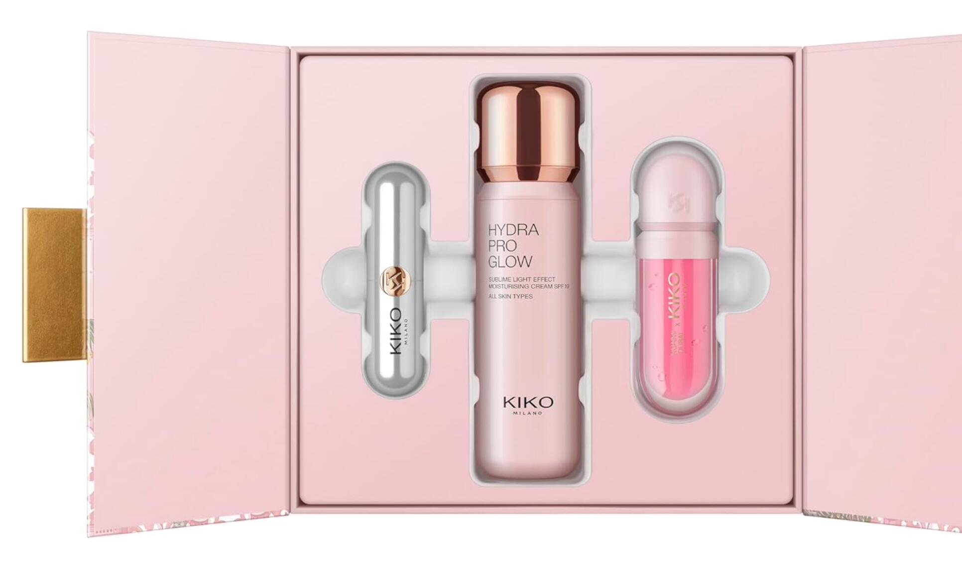 【イタリア発!KIKO MILANO】日本未発売大人気激レア限定品 スキンケアギフトセットフェイスクリーム、リップオイル、バームマジで可愛すぎー|プルミエールルミエール店