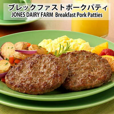 ブレックファストポークパティ6枚入り（1枚あたり約35g）　JONES DAIRY FARM Breakfast Pork Patties　6 pieces (approximately 35g per piece)画像