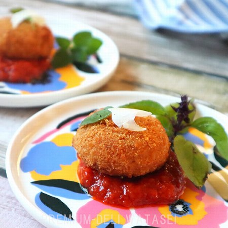 ライスコロッケ Risotto Croquette イタリアンコロッケ Tomatobasil