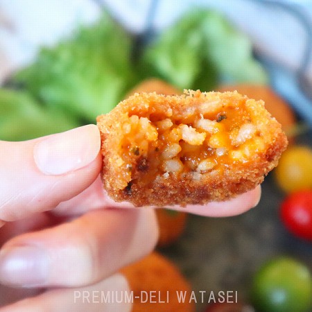 ライスコロッケ Risotto Tomatobasil Croquette イタリアンコロッケ