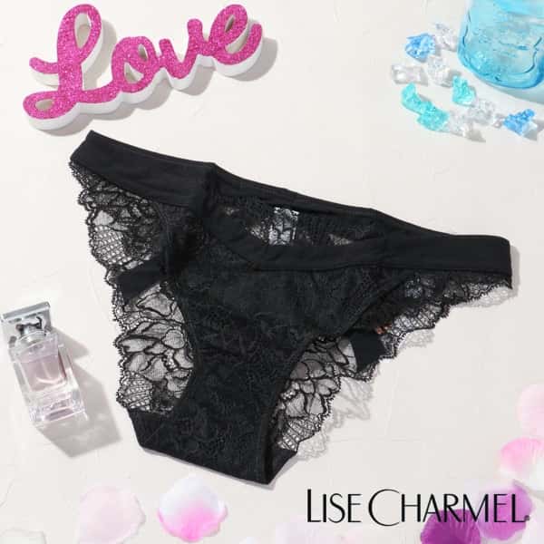 最安値 ショーツ レース セクシー ランジェリー 高級 インポート 下着 レディース レースのデザイン パンティ パンツ ショーツ Charmel Lise リズシャルメル セール 50 Off 透け Acc07 Lc311 Xl L M ギフト 黒 50代 40 30 大きいサイズ Avadf Com Br
