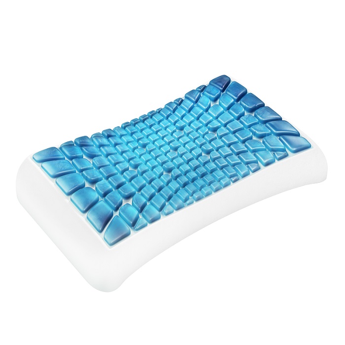 Technogel VIVE Collection Anatomic Curve Pillow 66×40cm サイズ7 [ テクノジェル ピロー  ジェル枕 ジェルピロー 枕 まくら マクラ ピロー 高反発 低反発 ウレタン ] | 高級布団店プレミアムストア