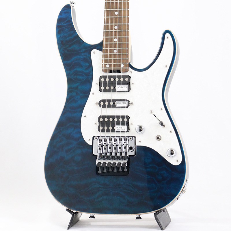 ギター Schecter SD-2-24 BW PUR/M Schecter SD-II-24 BW Basswood パープル《エレキギター