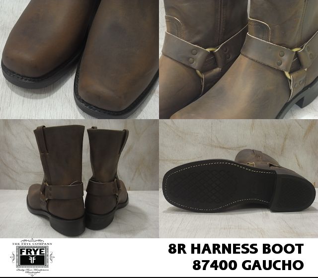 フライ/FRYE8RHARNESSBOOT/8Rハーネスブーツガウチョ/GAUCHO87400