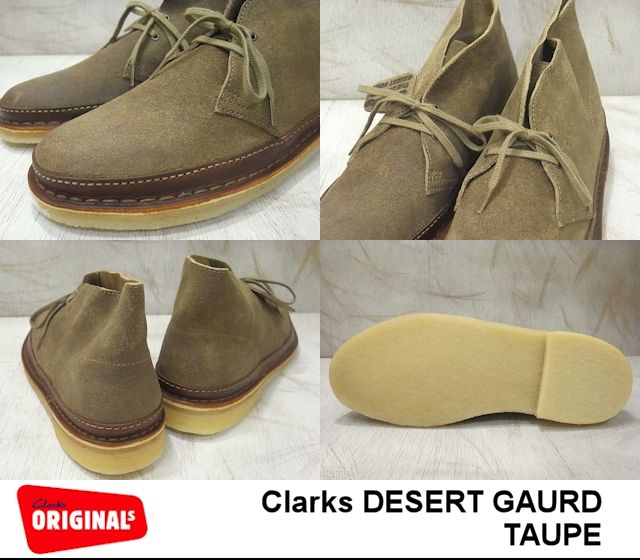 clarks taupe suede