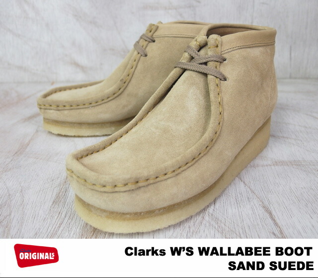 clarks wallabees womens