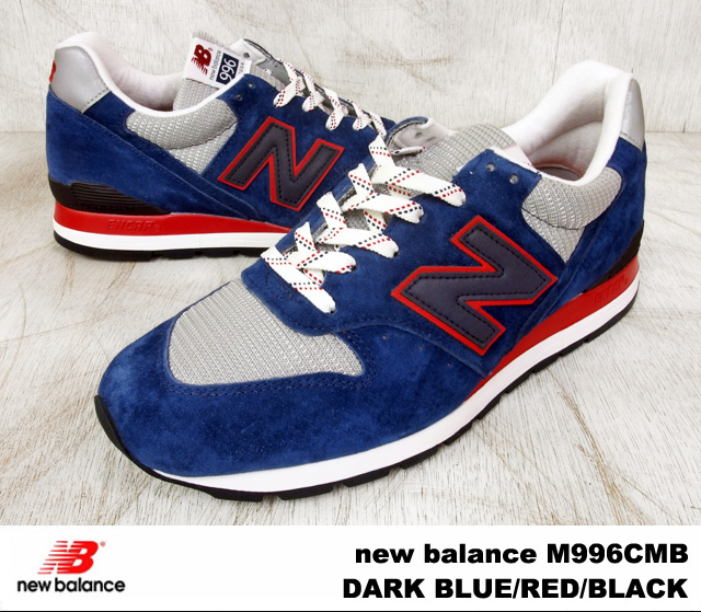 new balance 996 blue red