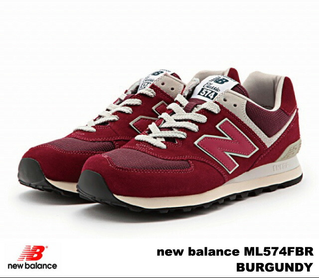 new balance 574 burgundy mens