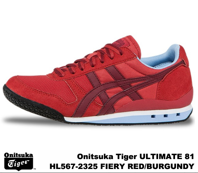 onitsuka tiger ultimate 81 red white