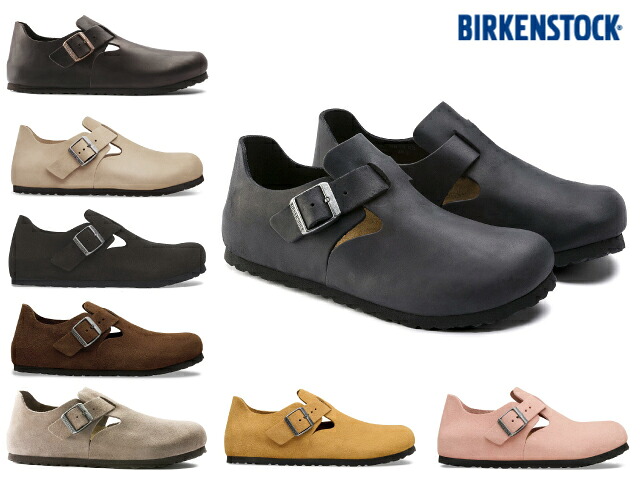 ビルケンシュトック ロンドン ブラック ミンク ハバナ サンド BIRKENSTOCK LONDON レザー スエード 166541 166531 1031122 1028103 1032068 1031670 1031671 1010503 メンズ レディース サンダル サボ クロッグ｜PREMIUM ONE