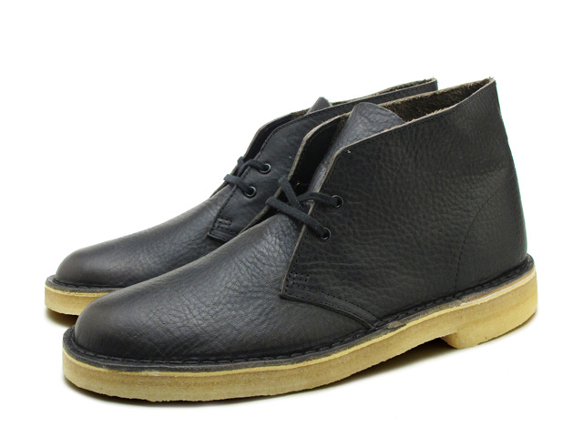 leather clarks boots