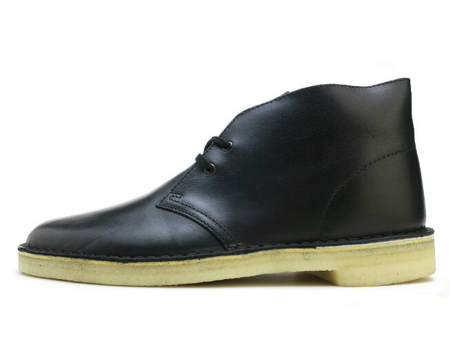 うのにもお得な クラークス デザートブーツ メンズ ブラックレザー ブーツ Clarks DESERT BOOT 26128792 BLACK  LEATHER US規格 qdtek.vn