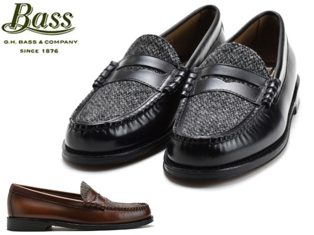 楽天市場 バス ローファー ラーソン G H Bass Larson Harris Tweed Penny Loafer ペニー コイン ローファー Mens メンズ Premium One