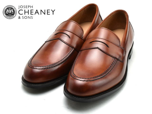 ジョセフチーニー ローファー スリッポン ドレスシューズ JOSEPH CHEANEY HADLEY EF DARK LEAF｜PREMIUM ONE