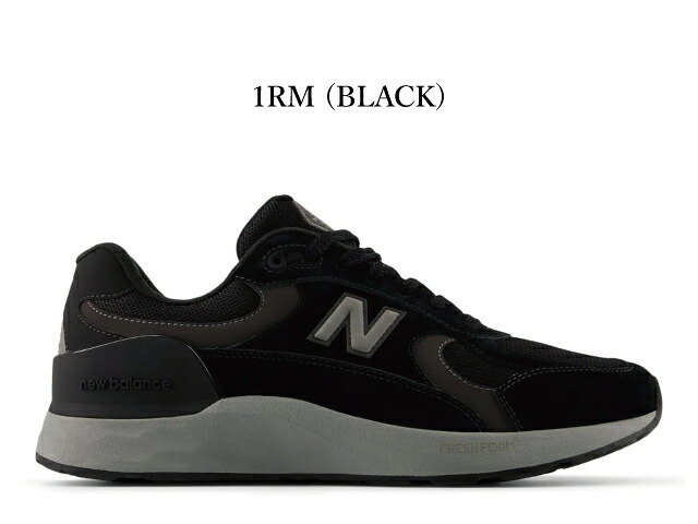 ニューバランス スニーカー レディース メンズ 1880 new balance U188W Fresh Foam v2 1RM ブラック 2E 4E フレッシュフォーム ウォーキング｜PREMIUM ONE
