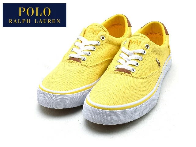 楽天市場 ポロ ラルフローレン Polo Ralph Lauren Thorton Yellow イエロー スニーカー メンズ Sneaker Premium One