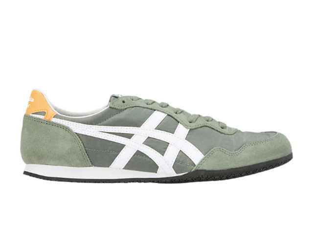 楽天市場 オニツカタイガー セラーノ スニーカー レディース メンズ Onitsuka Tiger Serrano 301 バーント オリーブ ホワイト Sneaker Premium One