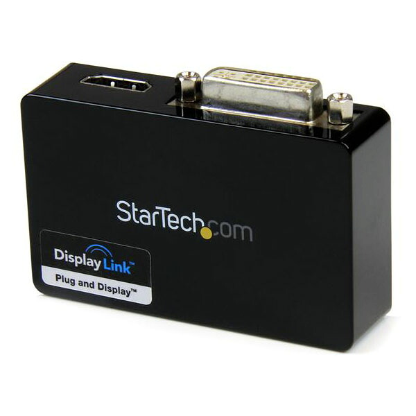 StarTech USB32HDDVII [USB 3.0 - HDMI&DVIマルチディスプレイ変換アダプタ] 【同梱配送不可】【代引き・後払い決済不可】【沖縄・北海道・離島配送不可】