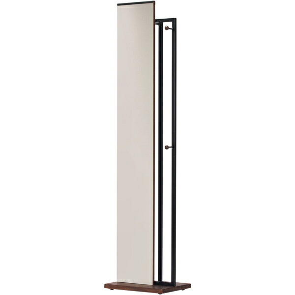 弘益 HM-400(BR) ハンガー付ミラー ブラウン メーカー直送｜総合通販PREMOA 店