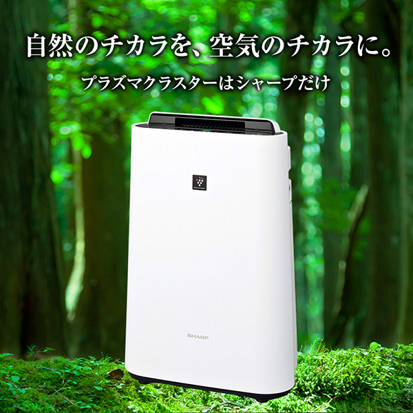 空気清浄機 シャープ テレビ Sharp マクスゼン 加湿器 M4 プラズマクラスター7000 Kcj50 Kcj 50 おすすめ 空気清浄23畳 価格 加湿14畳 ホワイト系 抗菌 除電 脱臭 ウイルス ホコリ Pm2 5対応 風邪 乾燥対策 Kc H50 の後継