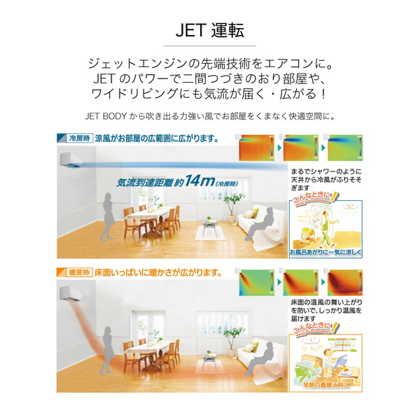 寝室や子供部屋の買い替えにおすすめのコンパクトサイズ 季節 空調家電 三菱重工 Srk2521t W ファインスノー ビーバーエアコン Tシリーズ 21年モデル エアコン 主に8畳用 家電 三菱重工 主に8畳用 総合通販premoa 店