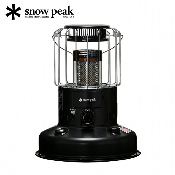 スノーピーク snow peak グローストーブ 灯油 電池式 アウトドア キャンプ 遠赤外線 日本製 KH100BK KH-100BK|総合通販PREMOA 店