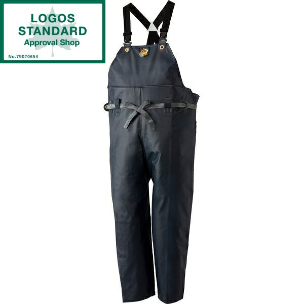 クレモナ水産胸当て付ズボン サスペンダー式 鉄紺特号 No.10062180 LOGOS｜総合通販PREMOA 店