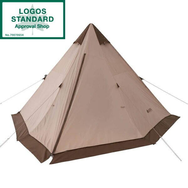 ロゴス テント LOGOS Tradcanvas VポールTepee400-BB No.71805573 グランピングテント グランピング logos 35,035円