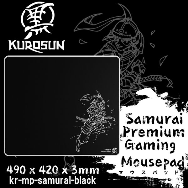 Mustang ゲーミング　マウスパッドSamurai 侍柄のゲーミングマウスパッド「P-51 Mustang Samurai」が
