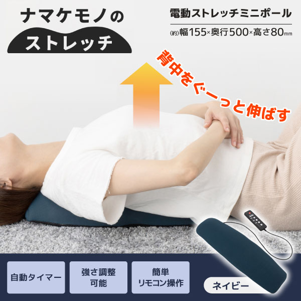 SMS4301NV GDT ネイビー ナマケモノのストレッチ [電動ストレッチミニポール]｜総合通販PREMOA 店
