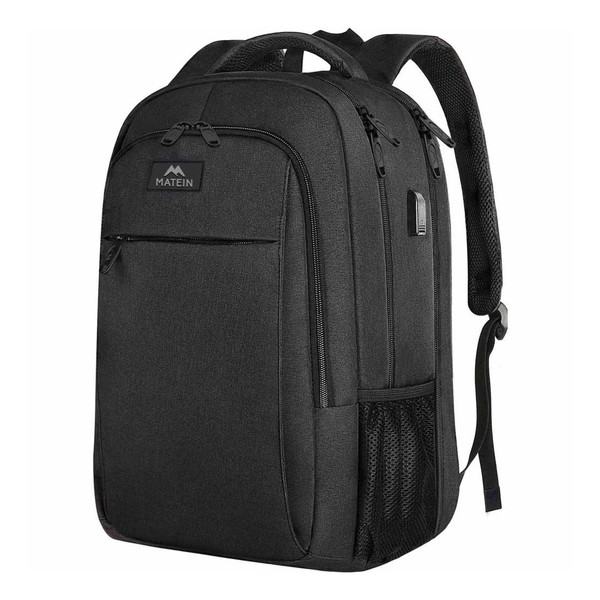 ラップトップバックパック 17.3インチ(容量35L) BLK 100701 MATEIN 楽天市場】MATEIN ラップトップバックパック 17.3インチ(容量35L) BLK