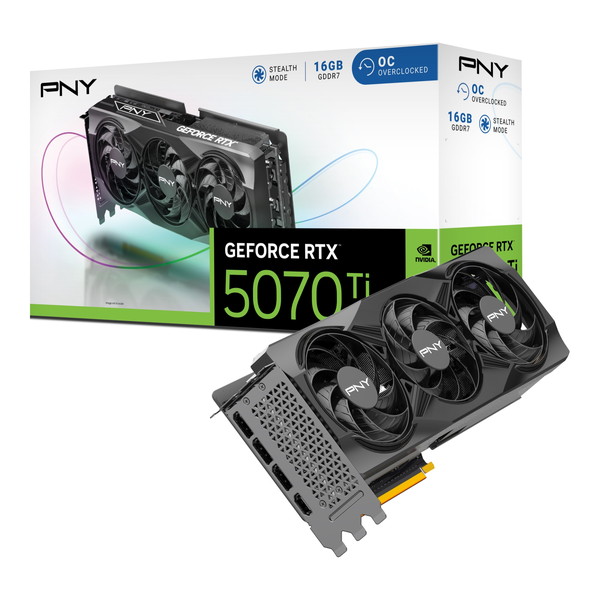 楽天市場】PNY VCG5070T16TFXPB1-O ブラック PNY GeFORCE RTX 5070 Ti