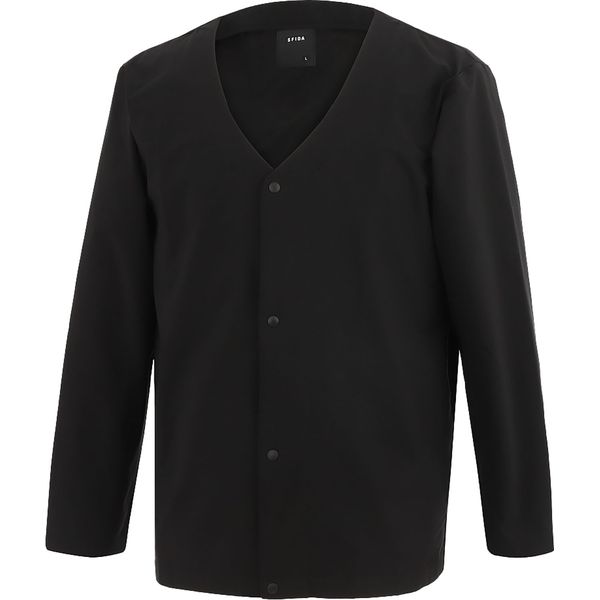 スフィーダ フットサルウエア SA-25110 BLK SOFTSHELL ノーカラージャケット M SFIDA Black|総合通販PREMOA 店
